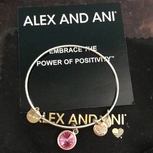 Pink Embrace the Power of Positivity Bracelet
